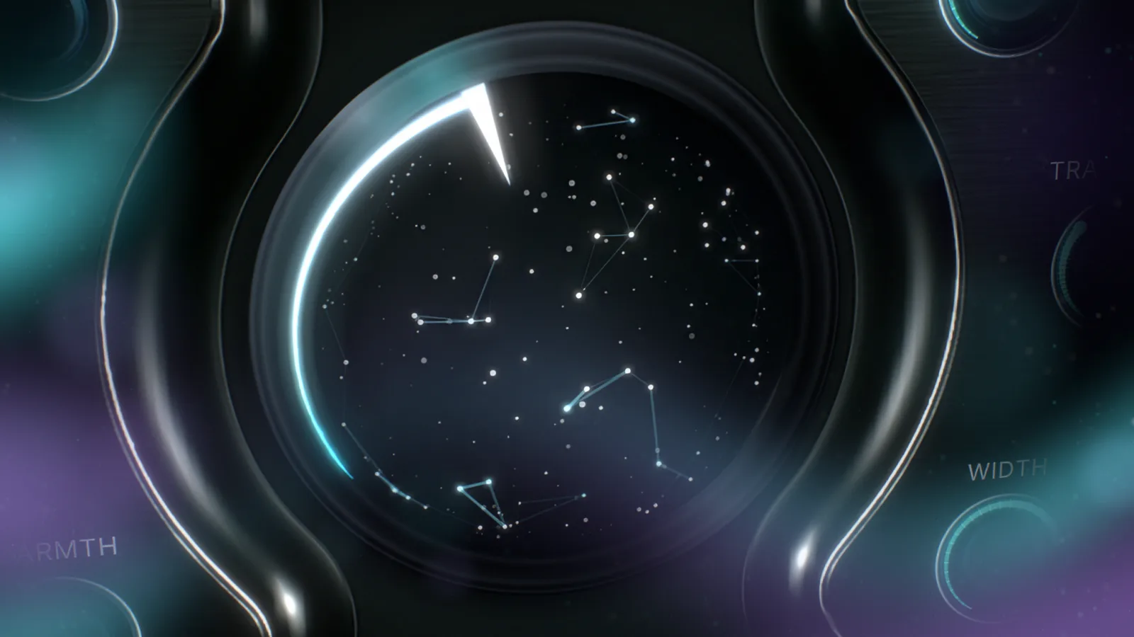 Close-up of the Squeeze dynamics display