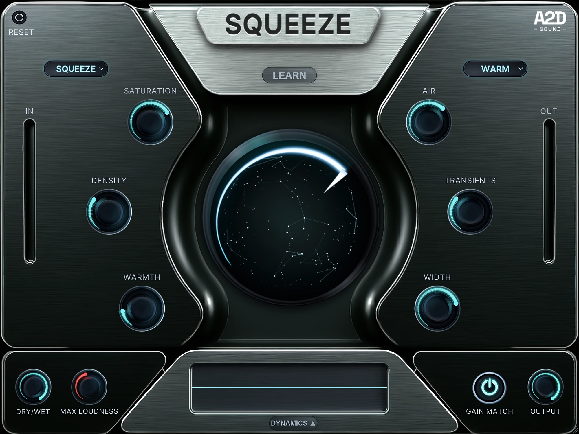 Squeeze plugin GUI