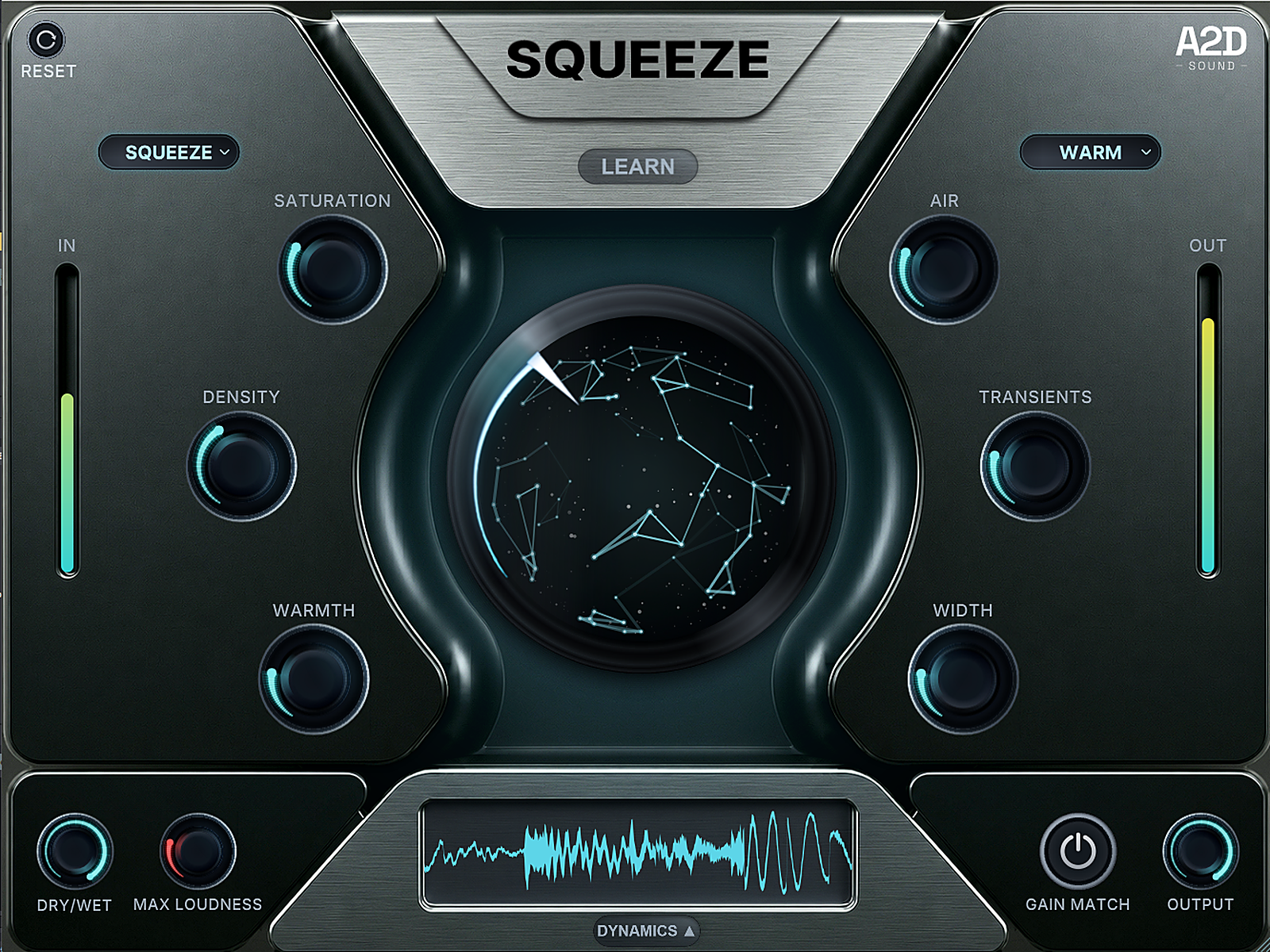 Squeeze plugin GUI